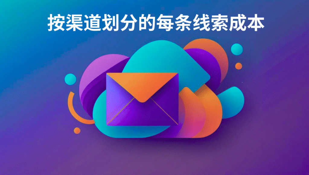 按渠道划分的每条线索成本